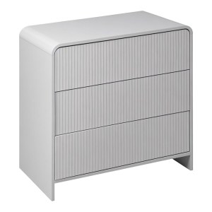 pak-260-000030-2 ΣΥΡΤΑΡΙΕΡΑ ZEPLEN PAKOWORLD MDF ΣΕ ΛΕΥΚΗ ΑΠΟΧΡΩΣΗ 80X40X75ΕΚ