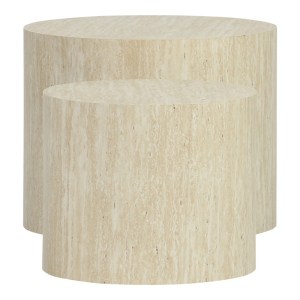 pak-260-000034-2 ΒΟΗΘΗΤΙΚΑ ΤΡΑΠΕΖΑΚΙΑ 2ΤΕΜ ZONAR  PAKOWORLD MDF ΣΕ ΟΨΗ ΤΡΑΒΕΡΤΙΝΑΣ