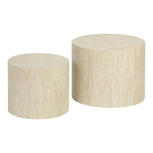 pak-260-000034 ΒΟΗΘΗΤΙΚΑ ΤΡΑΠΕΖΑΚΙΑ 2ΤΕΜ ZONAR  PAKOWORLD MDF ΣΕ ΟΨΗ ΤΡΑΒΕΡΤΙΝΑΣ