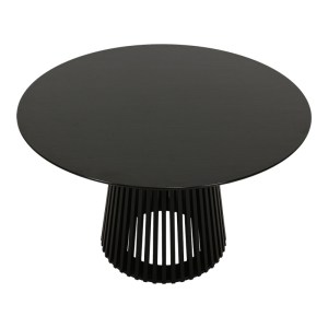 pak-260-000036-1 ΤΡΑΠΕΖΙ DOMONIC PAKOWORLD MDF ΣΕ ΜΑΥΡΗ ΑΠΟΧΡΩΣΗ Φ120X75ΕΚ