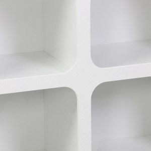 pak-260-000040-5 ΜΠΟΥΦΕΣ EMERSI PAKOWORLD ΜΕ ΡΑΦΙΑ MDF ΣΕ ΛΕΥΚΗ ΑΠΟΧΡΩΣΗ 120X35X76ΕΚ