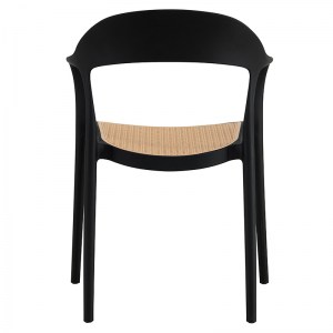 pak-262-000006-1 ΠΟΛΥΘΡΟΝΑ EMBER PAKOWORLD ΜΕ UV PROTECTION PP ΜΠΕΖ-ΜΑΥΡΟ 52.5X56.5X81ΕΚ.