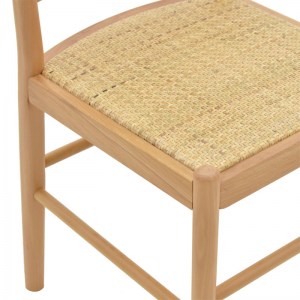 pak-263-000010-4 ΚΑΡΕΚΛΑ ALESSIA PAKOWORLD ΞΥΛΟ ΟΞΙΑΣ-RATTAN ΦΥΣΙΚΟ 43X40X89ΕΚ