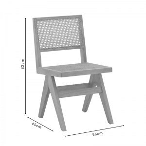 pak-263-000023-7 ΚΑΡΕΚΛΑ BRENIN PAKOWORLD ΦΥΣΙΚΟ RUBBERWOOD 45X56X82ΕΚ