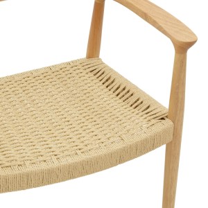 pak-263-000024-6 ΠΟΛΥΘΡΟΝΑ JUVAN PAKOWORLD ΦΥΣΙΚΟ RUBBERWOOD 64X53X77ΕΚ