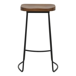 pak-263-000035-3 ΣΚΑΜΠΟ ΜΠΑΡ LAMUL PAKOWORLD ΞΥΛΟ ΦΤΕΛΙΑΣ ΣΕ ΚΑΡΥΔΙ-ΜΑΥΡΗ ΑΠΟΧΡΩΣΗ ΚΑΙ ΜΕΤΑΛΛΟ 48X42X71ΕΚ