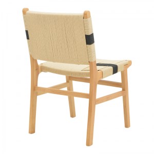 pak-263-000036-1 ΚΑΡΕΚΛΑ JULIEN PAKOWORLD RUBBERWOOD ΚΑΙ ΕΠΕΝΔΥΣΗ ΜΕ ΣΧΟΙΝΙ ΣΕ ΦΥΣΙΚΟ-ΜΑΥΡΟ ΧΡΩΜΑ 61X54X85ΕΚ