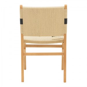 pak-263-000036-4 ΚΑΡΕΚΛΑ JULIEN PAKOWORLD RUBBERWOOD ΚΑΙ ΕΠΕΝΔΥΣΗ ΜΕ ΣΧΟΙΝΙ ΣΕ ΦΥΣΙΚΟ-ΜΑΥΡΟ ΧΡΩΜΑ 61X54X85ΕΚ