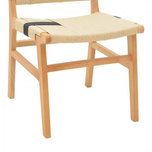 pak-263-000036-7 ΚΑΡΕΚΛΑ JULIEN PAKOWORLD RUBBERWOOD ΚΑΙ ΕΠΕΝΔΥΣΗ ΜΕ ΣΧΟΙΝΙ ΣΕ ΦΥΣΙΚΟ-ΜΑΥΡΟ ΧΡΩΜΑ 61X54X85ΕΚ