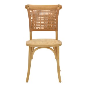 pak-263-000041-3 ΚΑΡΕΚΛΑ KARLEY PAKOWORLD ΦΥΣΙΚΟ ΞΥΛΟ ΟΞΙΑΣ-ΕΔΡΑ ΦΥΣΙΚΟ RATTAN 48X52X89ΕΚ