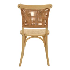 pak-263-000041-4 ΚΑΡΕΚΛΑ KARLEY PAKOWORLD ΦΥΣΙΚΟ ΞΥΛΟ ΟΞΙΑΣ-ΕΔΡΑ ΦΥΣΙΚΟ RATTAN 48X52X89ΕΚ