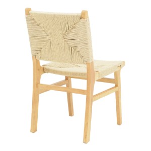 pak-263-000044-1 ΚΑΡΕΚΛΑ ARTEN PAKOWORLD ΣΧΟΙΝΙ-RUBBERWOOD ΣΕ ΦΥΣΙΚΗ ΑΠΟΧΡΩΣΗ 60X55X85ΕΚ