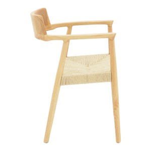 pak-263-000049-2 ΚΑΡΕΚΛΑ JOJENE PAKOWORLD RUBBERWOOD ΚΑΙ ΣΧΟΙΝΙ ΣΕ ΦΥΣΙΚΗ ΑΠΟΧΡΩΣΗ 58X54X79ΕΚ