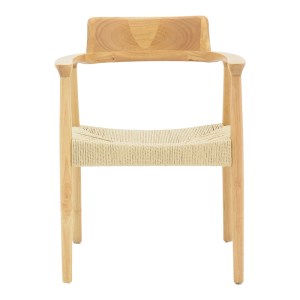 pak-263-000049-3 ΚΑΡΕΚΛΑ JOJENE PAKOWORLD RUBBERWOOD ΚΑΙ ΣΧΟΙΝΙ ΣΕ ΦΥΣΙΚΗ ΑΠΟΧΡΩΣΗ 58X54X79ΕΚ