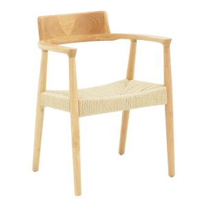 pak-263-000049 ΚΑΡΕΚΛΑ JOJENE PAKOWORLD RUBBERWOOD ΚΑΙ ΣΧΟΙΝΙ ΣΕ ΦΥΣΙΚΗ ΑΠΟΧΡΩΣΗ 58X54X79ΕΚ