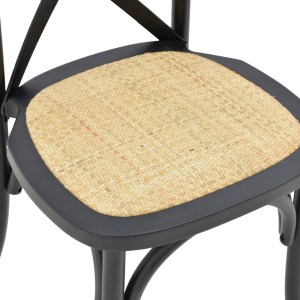 pak-263-000054-6 ΚΑΡΕΚΛΑ DYLON PAKOWORLD ΣΤΟΙΒΑΖΟΜΕΝΗ ΜΑΥΡΟ ΞΥΛΟ ΟΞΙΑΣ-ΕΔΡΑ ΦΥΣΙΚΟ RATTAN 48X52X89ΕΚ