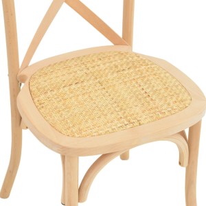 pak-263-000056-8 ΚΑΡΕΚΛΑ DYLON PAKOWORLD ΣΤΟΙΒΑΖΟΜΕΝΗ ΞΥΛΟ ΟΞΙΑΣ-RATTAN ΑΒΑΦΗ 48X52X89ΕΚ