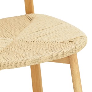 pak-263-000057-7 ΚΑΡΕΚΛΑ CLARETA PAKOWORLD RUBBERWOOD-ΣΧΟΙΝΙ ΣΕ ΦΥΣΙΚΗ ΑΠΟΧΡΩΣΗ 53X55X79ΕΚ
