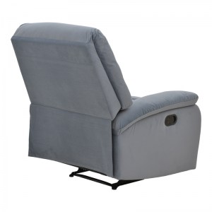 pak-269-000012-1 ΠΟΛΥΘΡΟΝΑ RELAX ΜΕ ΜΗΧΑΝΙΣΜΟ MASSAGE TERPSI PAKOWORLD ΓΚΡΙ ΒΕΛΟΥΔΟ 80X94X100ΕΚ