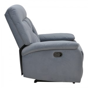 pak-269-000012-3 ΠΟΛΥΘΡΟΝΑ RELAX ΜΕ ΜΗΧΑΝΙΣΜΟ MASSAGE TERPSI PAKOWORLD ΓΚΡΙ ΒΕΛΟΥΔΟ 80X94X100ΕΚ