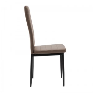 pak-270-000003-2 ΚΑΡΕΚΛΑ PARKER PAKOWORLD PU CAPPUCCINO-ΜΑΥΡΟ ΠΟΔΙ 42X48X98ΕΚ