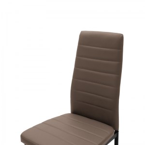 pak-270-000003-4 ΚΑΡΕΚΛΑ PARKER PAKOWORLD PU CAPPUCCINO-ΜΑΥΡΟ ΠΟΔΙ 42X48X98ΕΚ