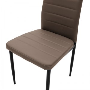 pak-270-000003-5 ΚΑΡΕΚΛΑ PARKER PAKOWORLD PU CAPPUCCINO-ΜΑΥΡΟ ΠΟΔΙ 42X48X98ΕΚ