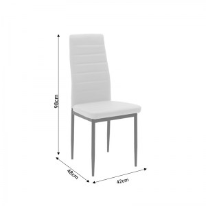 pak-270-000003-6 ΚΑΡΕΚΛΑ PARKER PAKOWORLD PU CAPPUCCINO-ΜΑΥΡΟ ΠΟΔΙ 42X48X98ΕΚ