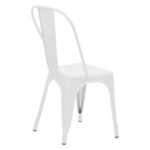 pak-270-000007-1 ΚΑΡΕΚΛΑ UTOPIA PAKOWORLD ΛΕΥΚΟ ΜΕΤΑΛΛΟ 44X44X85ΕΚ