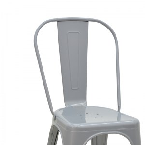 pak-270-000008-4 ΚΑΡΕΚΛΑ UTOPIA PAKOWORLD ΜΕΤΑΛΛΟ ΓΚΡΙ 44X44X85ΕΚ