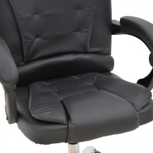 pak-270-000021-5 ΚΑΡΕΚΛΑ ΓΡΑΦΕΙΟΥ ΔΙΕΥΘΥΝΤΗ KARDI PAKOWORLD ΜΑΥΡΟ PU 66X64X117ΕΚ