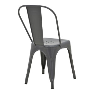 pak-270-000028-2 ΚΑΡΕΚΛΑ UTOPIA PAKOWORLD ΜΕΤΑΛΛΟ ΣΕ ΑΝΘΡΑΚΙ ΑΠΟΧΡΩΣΗ 44X44X85ΕΚ