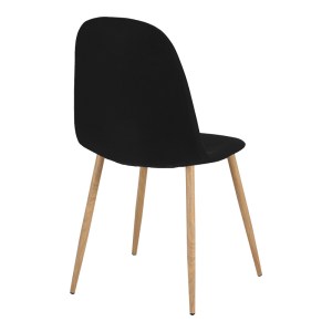 pak-270-000040-1 ΚΑΡΕΚΛΑ BELLA PAKOWORLD ΜΑΥΡΟ ΥΦΑΣΜΑ ΜΕ ΠΟΔΙ ΜΕΤΑΛΛΟ ΣΕ ΦΥΣΙΚΗ ΑΠΟΧΡΩΣΗ 43.5X52X89ΕΚ