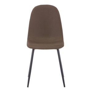pak-270-000042-3 ΚΑΡΕΚΛΑ BELLA PAKOWORLD ΚΑΦΕ ΥΦΑΣΜΑ ΜΕ ΠΟΔΙ ΜΑΥΡΟ ΜΕΤΑΛΛΟ 43.5X52X89ΕΚ