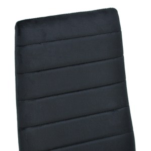 pak-270-000047-5 ΚΑΡΕΚΛΑ PARKER PAKOWORLD ΒΕΛΟΥΔΟ ΣΕ ΜΑΥΡΗ ΑΠΟΧΡΩΣΗ ΜΕ ΜΑΥΡΑ ΜΕΤΑΛΛΙΚΑ ΠΟΔΙΑ 39.5X48X95ΕΚ