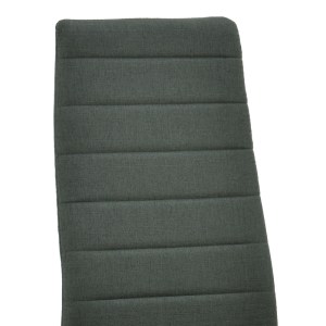 pak-270-000049-4 ΚΑΡΕΚΛΑ PARKER PAKOWORLD ΥΦΑΣΜΑ ΣΕ ΑΝΘΡΑΚΙ ΑΠΟΧΡΩΣΗ ΜΕ ΜΑΥΡΑ ΜΕΤΑΛΛΙΚΑ ΠΟΔΙΑ 39.5X48X95ΕΚ