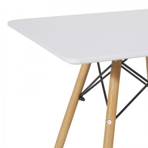 pak-271-000021-1 ΤΡΑΠΕΖΙ NATALI ΠΑΙΔΙΚΟ PAKOWORLD MDF ΛΕΥΚΟ ΚΑΙ ΞΥΛΟ ΟΞΙΑΣ ΣΕ ΦΥΣΙΚΗ ΑΠΟΧΡΩΣΗ 60X60X51ΕΚ