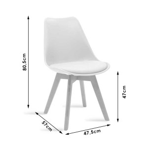 pak-271-000033-5 ΤΡΑΠΕΖΑΡΙΑ NATALI-GASTON ΣΕΤ 5ΤΕΜ PAKOWORLD MDF ΚΑΙ ΞΥΛΟ ΟΞΙΑΣ ΣΕ ΓΚΡΙ-ΛΕΥΚΗ-ΦΥΣΙΚΗ ΑΠΟΧΡΩΣΗ 80X80X76ΕΚ