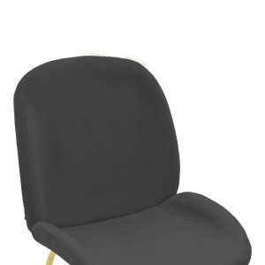 pak-273-000016-5 ΚΑΡΕΚΛΑ MALEY PAKOWORLD ΑΝΘΡΑΚΙ ΒΕΛΟΥΔΟ-ΠΟΔΙ ΧΡΥΣΟ ΜΕΤΑΛΛΟ 47X60X90ΕΚ