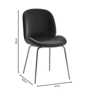 pak-273-000016-8 ΚΑΡΕΚΛΑ MALEY PAKOWORLD ΑΝΘΡΑΚΙ ΒΕΛΟΥΔΟ-ΠΟΔΙ ΧΡΥΣΟ ΜΕΤΑΛΛΟ 47X60X90ΕΚ