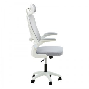 pak-275-000004-2 ΚΑΡΕΚΛΑ ΓΡΑΦΕΙΟΥ ΔΙΕΥΘΥΝΤΗ DELILAH PAKOWORLD MESH ΑΝΟΙΧΤΟ ΓΚΡΙ