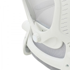 pak-275-000004-5 ΚΑΡΕΚΛΑ ΓΡΑΦΕΙΟΥ ΔΙΕΥΘΥΝΤΗ DELILAH PAKOWORLD MESH ΑΝΟΙΧΤΟ ΓΚΡΙ