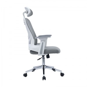 pak-275-000005-2 ΚΑΡΕΚΛΑ ΓΡΑΦΕΙΟΥ ΔΙΕΥΘΥΝΤΗ IGNATIUS PAKOWORLD MESH ΑΝΟΙΧΤΟ ΓΚΡΙ