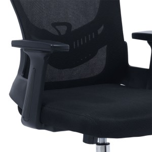 pak-275-000006-5 ΚΑΡΕΚΛΑ ΓΡΑΦΕΙΟΥ ΔΙΕΥΘΥΝΤΗ IGNATIUS PAKOWORLD MESH ΜΑΥΡΟ
