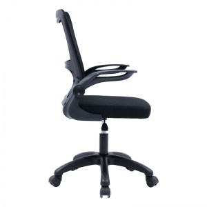 pak-275-000009-2 ΚΑΡΕΚΛΑ ΓΡΑΦΕΙΟΥ ΕΡΓΑΣΙΑΣ ANNALISE PAKOWORLD MESH ΜΑΥΡΟ