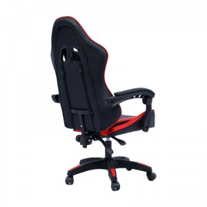 pak-275-000012-1 ΚΑΡΕΚΛΑ ΓΡΑΦΕΙΟΥ GAMING WILLIAM PAKOWORLD PU ΜΑΥΡΟ-ΚΟΚΚΙΝΟ