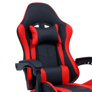 pak-275-000012-4 ΚΑΡΕΚΛΑ ΓΡΑΦΕΙΟΥ GAMING WILLIAM PAKOWORLD PU ΜΑΥΡΟ-ΚΟΚΚΙΝΟ