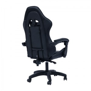 pak-275-000013-1 ΚΑΡΕΚΛΑ ΓΡΑΦΕΙΟΥ GAMING WILLIAM PAKOWORLD PU ΜΑΥΡΟ