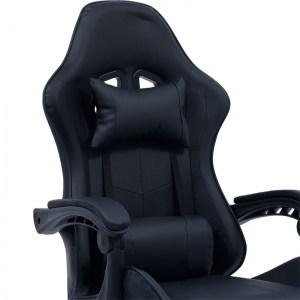 pak-275-000013-4 ΚΑΡΕΚΛΑ ΓΡΑΦΕΙΟΥ GAMING WILLIAM PAKOWORLD PU ΜΑΥΡΟ