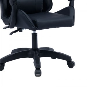 pak-275-000013-5 ΚΑΡΕΚΛΑ ΓΡΑΦΕΙΟΥ GAMING WILLIAM PAKOWORLD PU ΜΑΥΡΟ